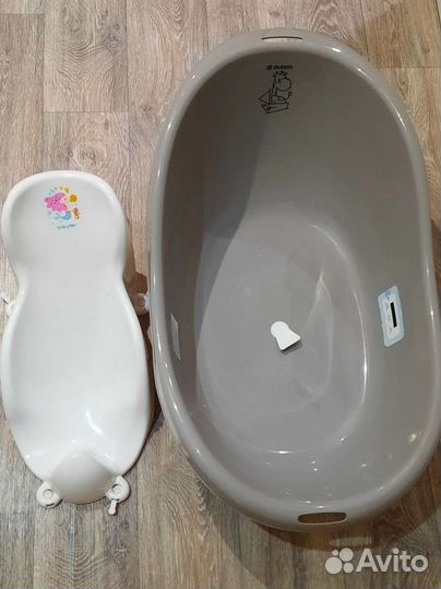 Детская ванночка с горкой