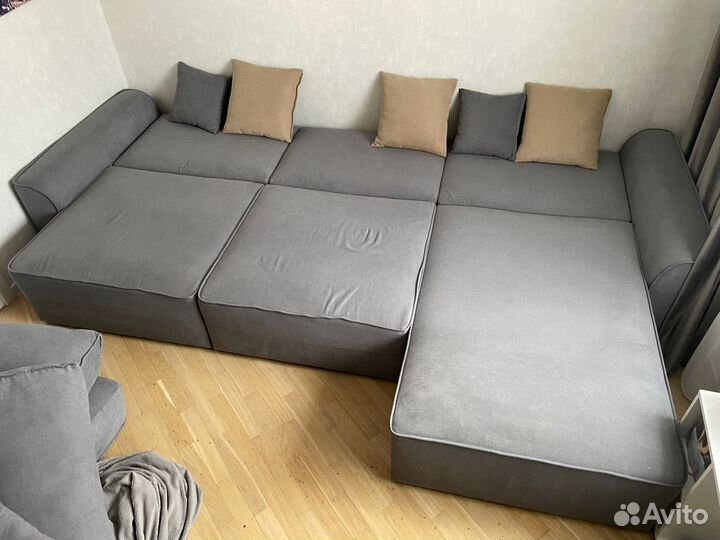 Большой угловой диван бу