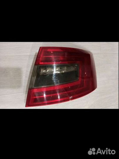 Фонарь задний skoda octavia а7