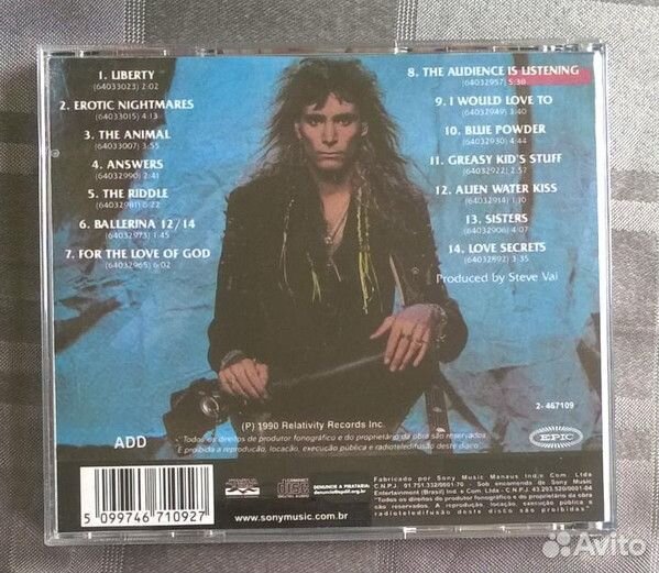 Steve Vai - Passion And Warfare (CD)