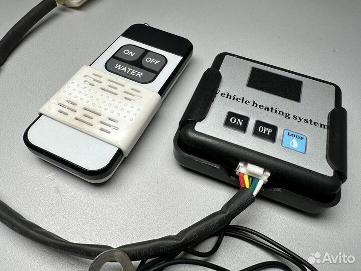 Пульт салонный + дистанционный на пжд 12 кВт