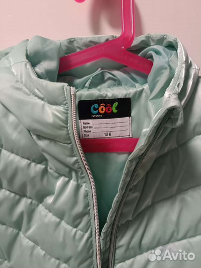 Куртка для девочки 128
