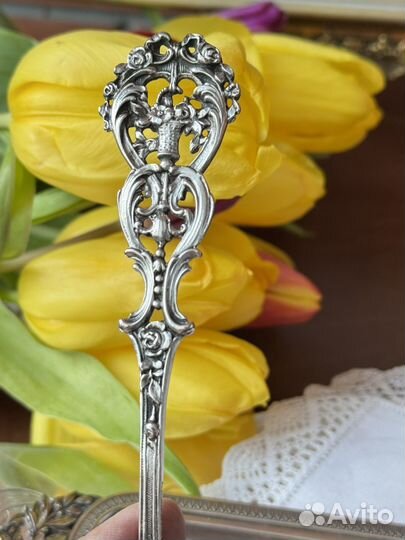 Лопатка для торта серебро Франция