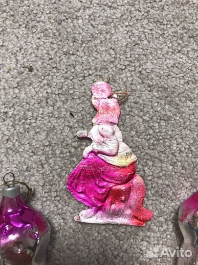 Елочные игрушки СССР одним лотом