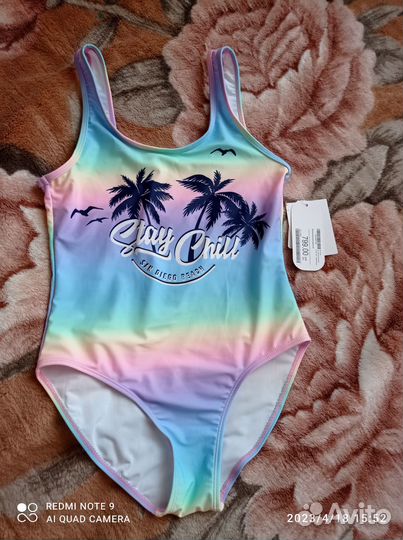 Купальник слитный детский