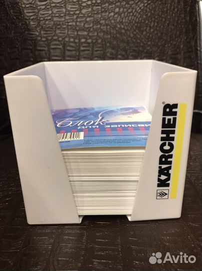 Блок в подставке для записей karcher