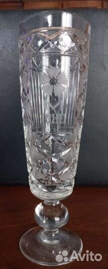 Бокалы, фужеры. Хрусталь. Олимпиада 80. СССР