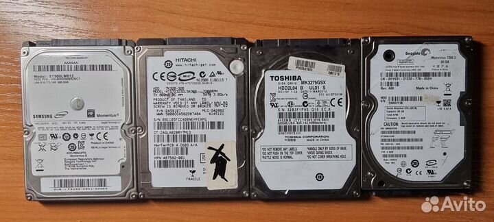 Неисправные HDD 2.5