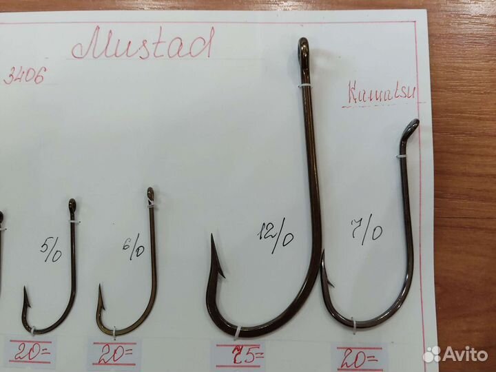 Крючки mustad