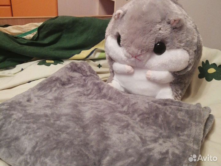 Игрушка Хомяк плед