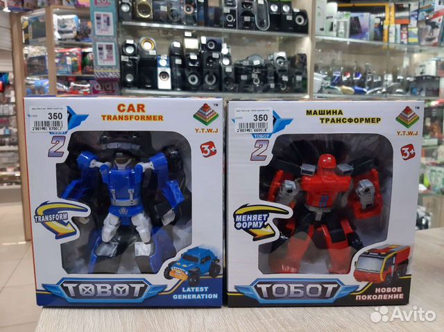 Игрушки Тоботы - трансформеры