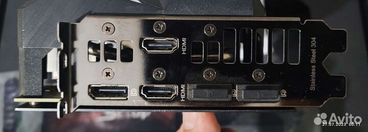 Видеокарта asus RTX 3070 dual