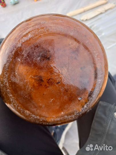 Бутылка стеклянная