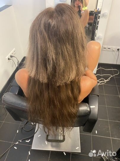 Сложное наращивание волос