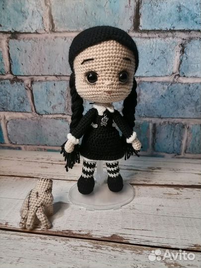 Кукла Уэнсдей Адамс.Wednesday Addams