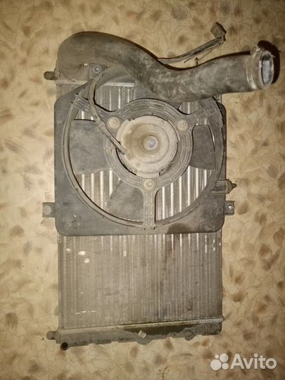 Радиатор с вентелятором ваз 2114