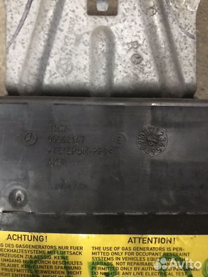 Подушка безопасности мерседес w202