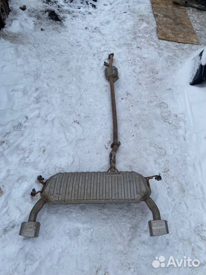 Глушитель Kia Sportage 2 В сборе