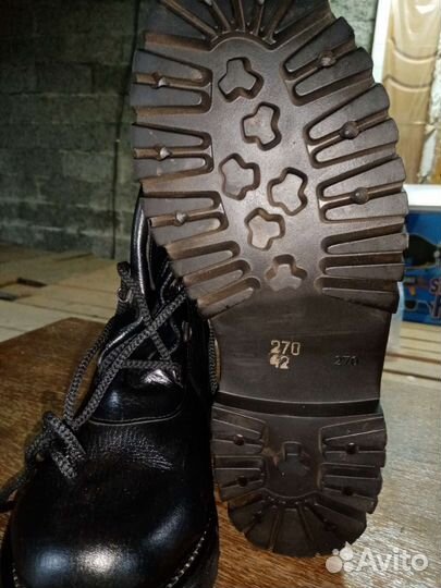 Берцы на войлоке