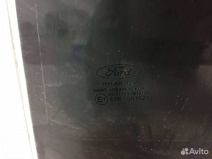 Стекло двери задней левой Ford Mondeo 4 2007-2015