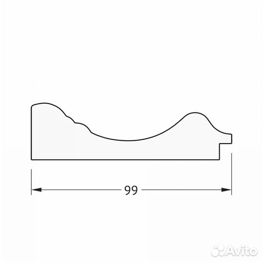Зеркало Evoform Definite Floor BY 6033 114x204 тр