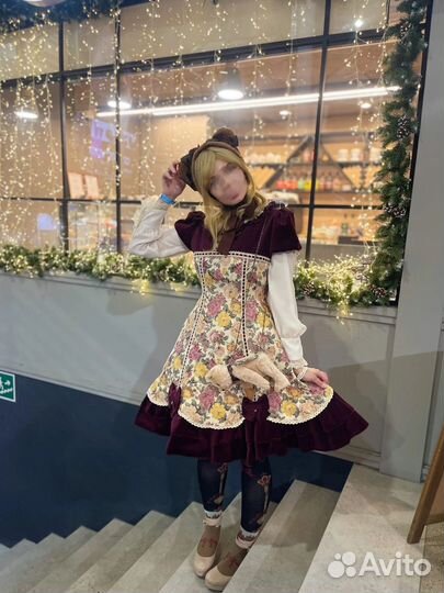 Шапка с медвежьими ушками