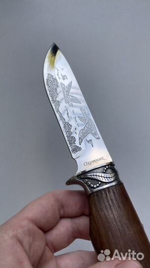 Нож с уткой ножны в подарок