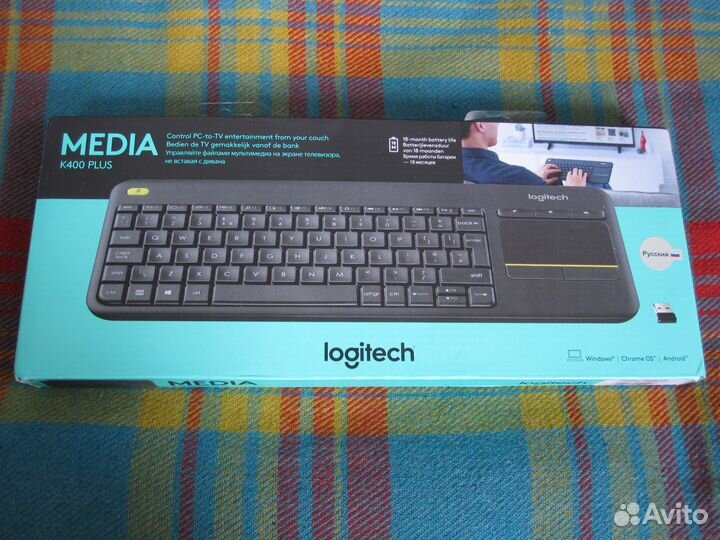 Клавиатура Logitech K400 Plus Новая