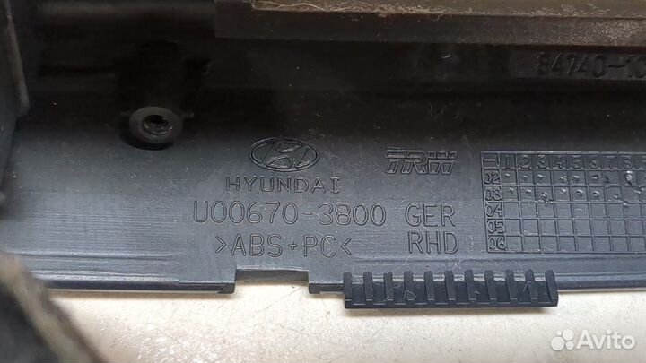 Рамка под магнитолу Hyundai Getz