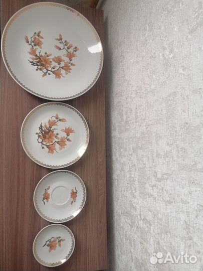 Чайно кофейный сервиз гдр