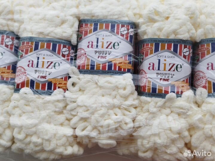Пряжа alize puffy fine