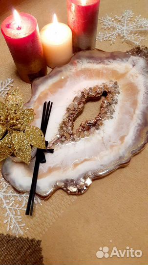 Декоративное панно -Жеода