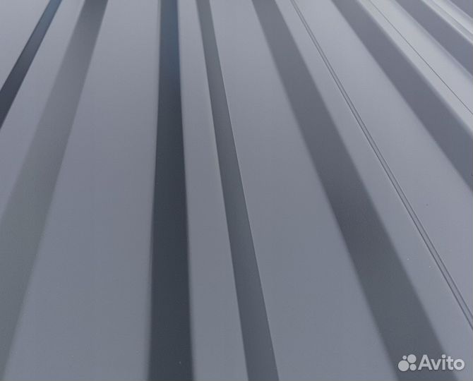 Профнастил с8 0,45 мм серый графит