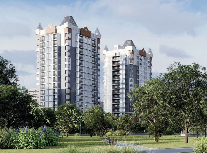 3-к. квартира, 85 м², 9/16 эт.