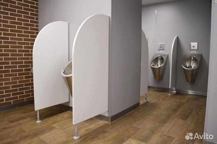 Писсуарные перегородки под ключ