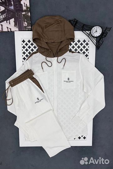 Костюм лён Brunello cucinelli