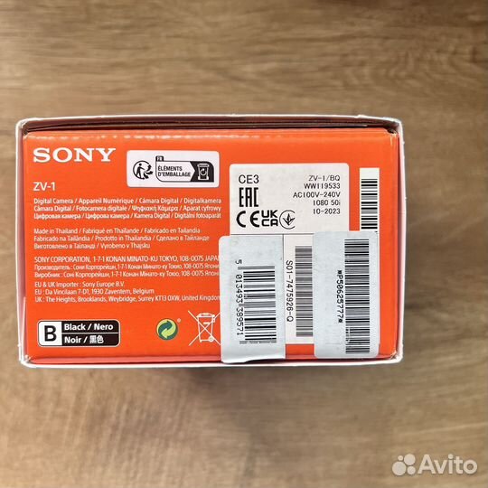 Новая камера Sony vlog camera ZV-1