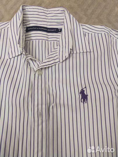 Рубашка Ralph lauren в полоску 146см