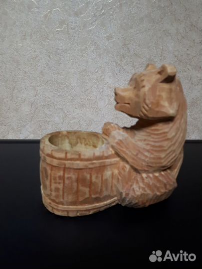 Медведь салфетница