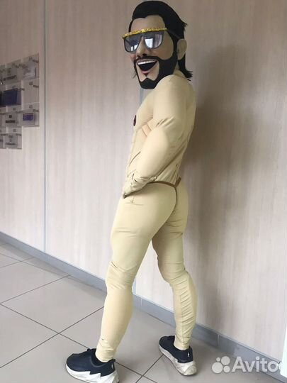 Костюм ростовая кукла шуточный стриптиз