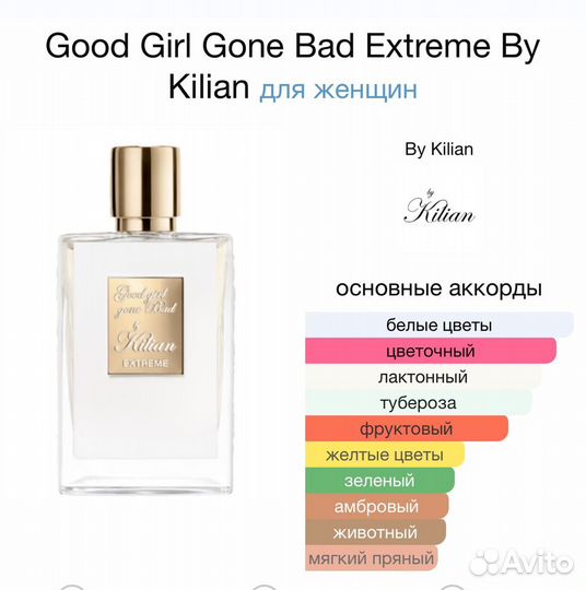 Духи Good Girl Gone Bad Extreme By Kilian 50мл