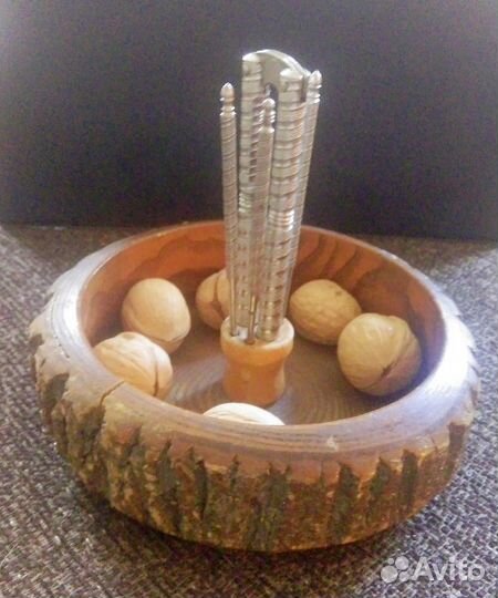 Винтажный орехокол щипцы и скалеры