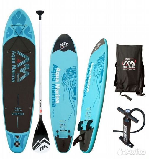 Надувная sup доска Aqua Marina Vapor 10'10 новая