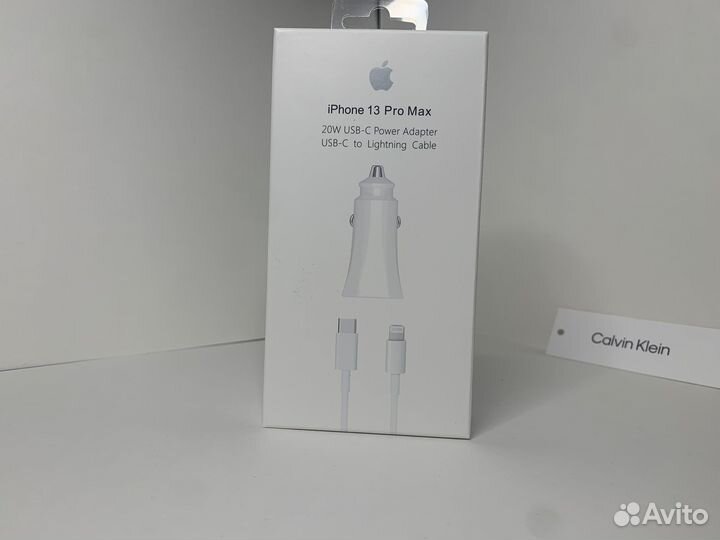 Автомобильное зарядное устройство Apple