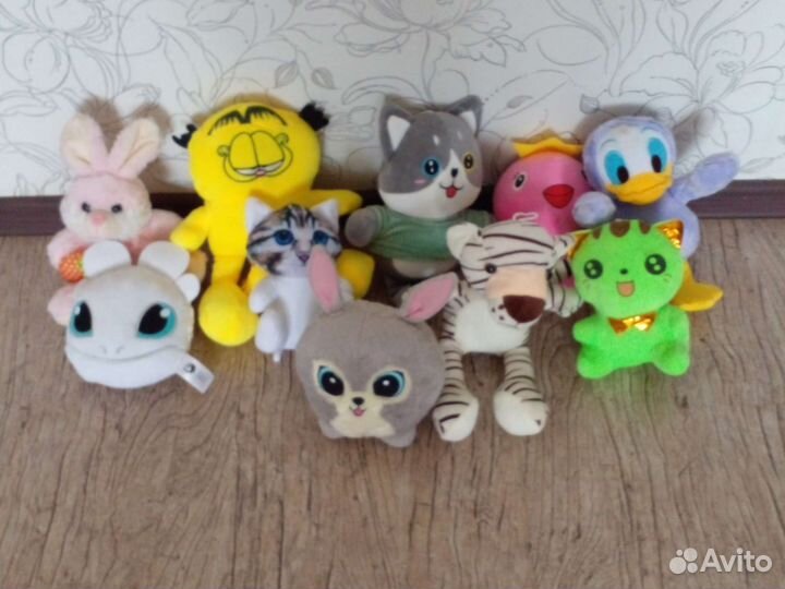Мягкие игрушки пакетом.Возможен торг