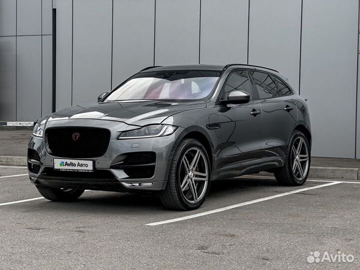 Jaguar F-Pace 2.0 AT, 2017, 152 000 км