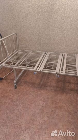 Кровать для лежачих больных с матрасом