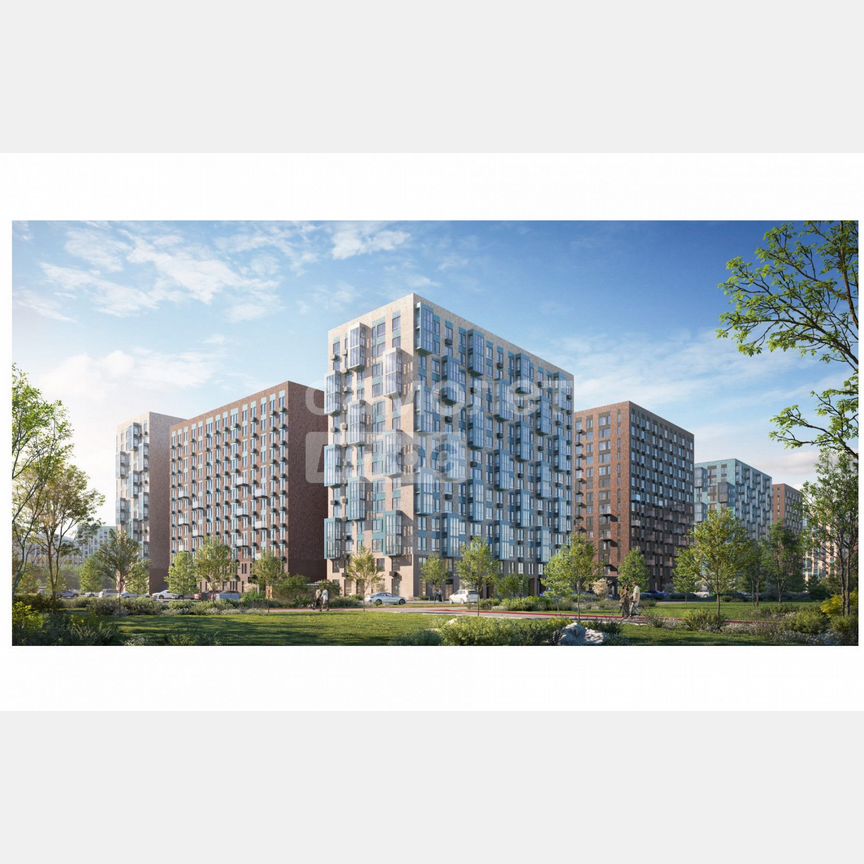 2-к. квартира, 41,5 м², 2/14 эт.