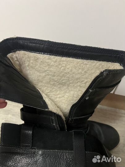 Сапоги зимние ecco 36