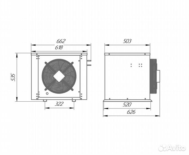 Холодильная сплит-система Intercold LCM 324 FT Evolution с Зимней опцией до -30С